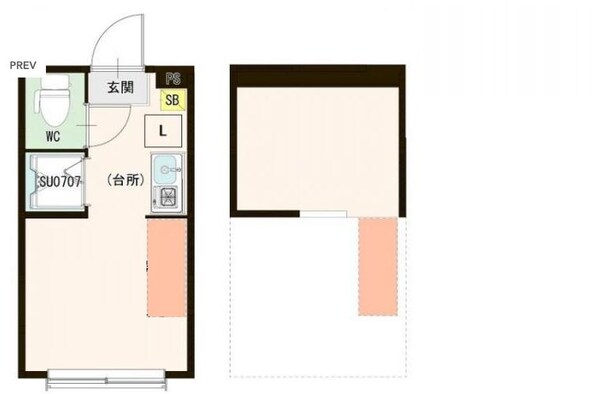 ハーモニーテラス新小岩Ⅲの物件間取画像